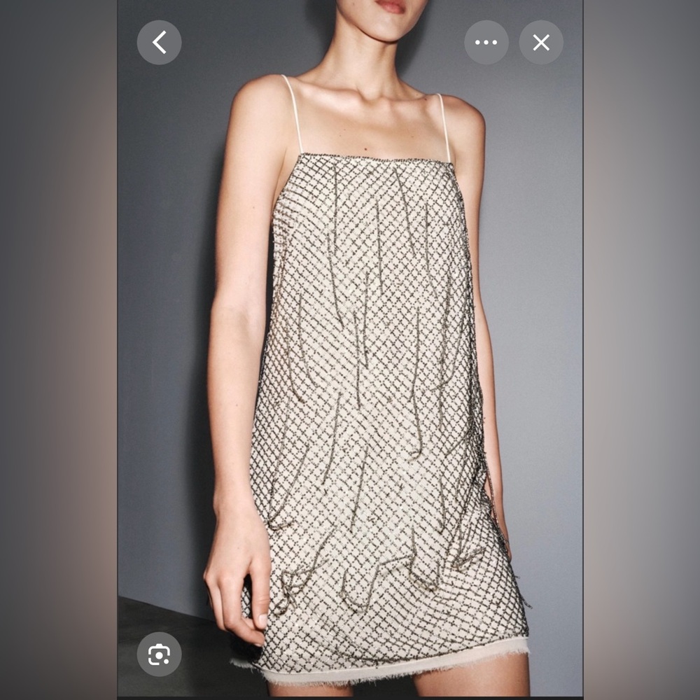 🔥🔥Zara beaded ZW collection dress - Picture 3 of 7